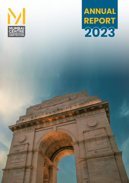 Image of a historical monument with the text 'Annual Report 2023'