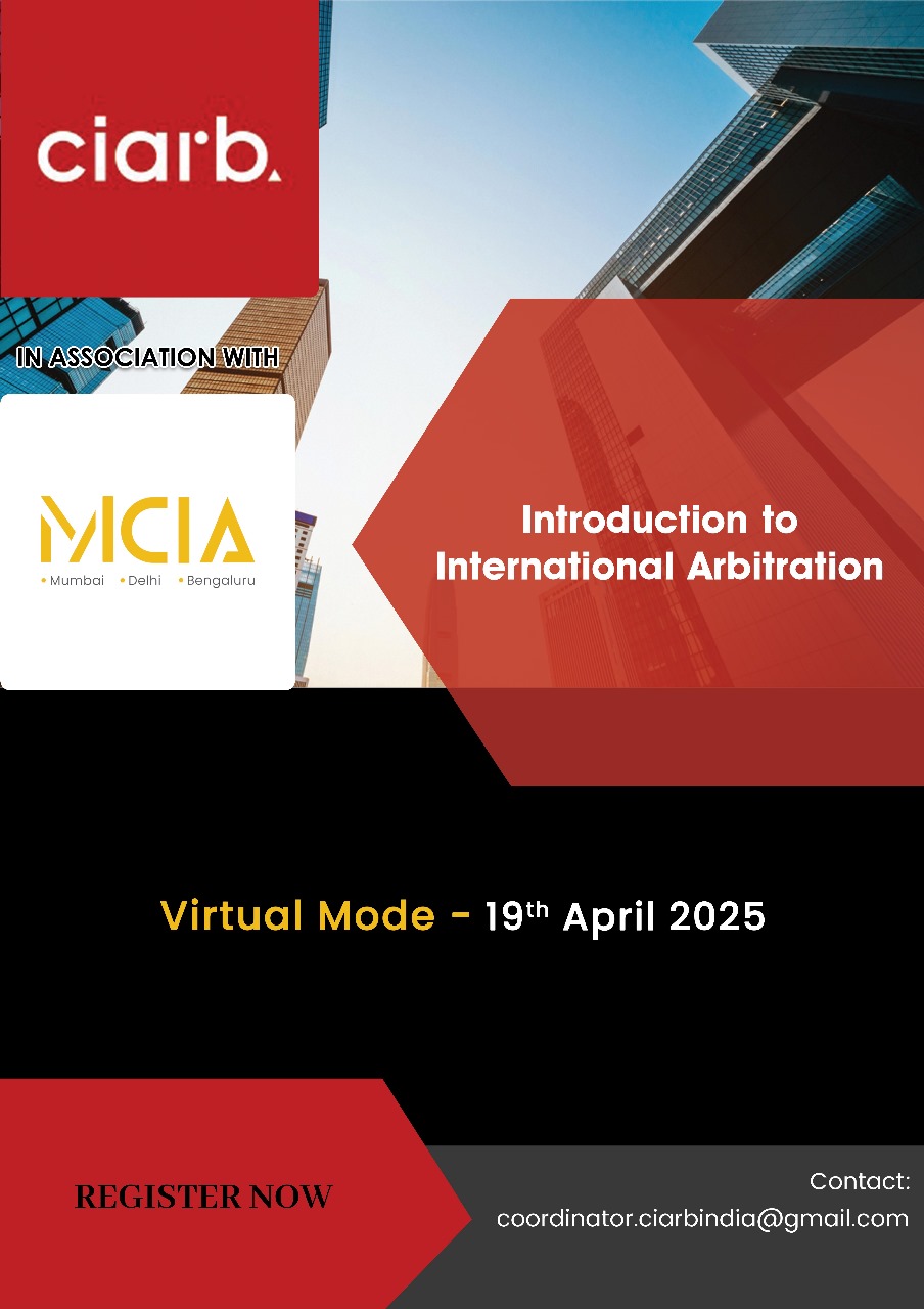 Introduction to International Arbitration