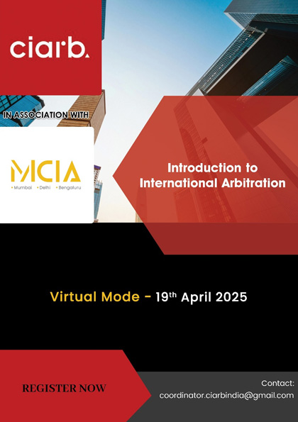 Introduction to International Arbitration
