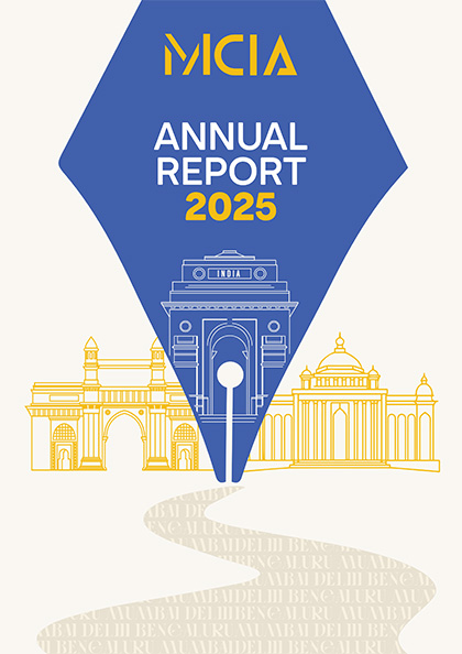 Image of a historical monument with the text 'Annual Report 2023'