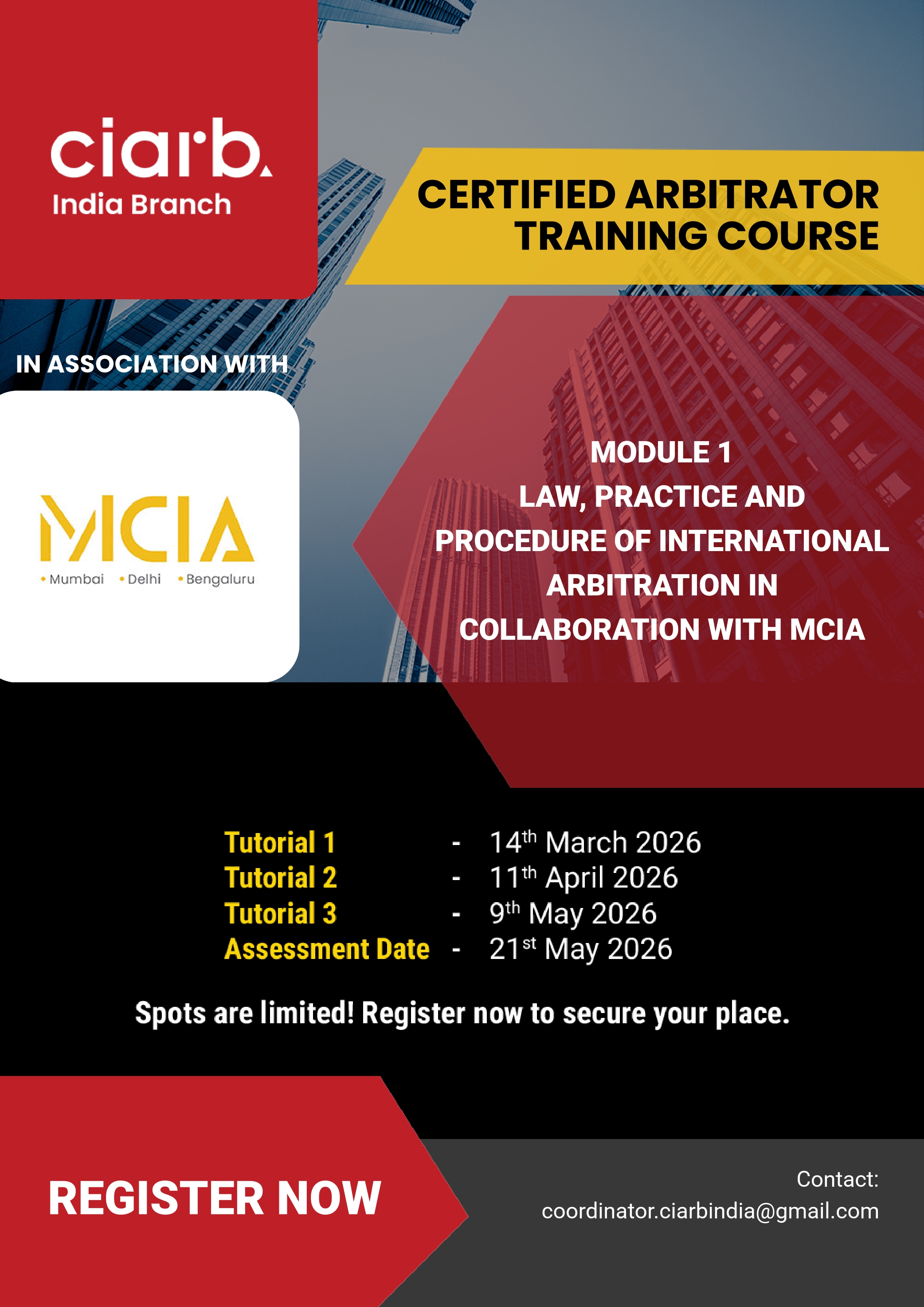 Module 1: Law, Practice and Procedure of International Arbitration